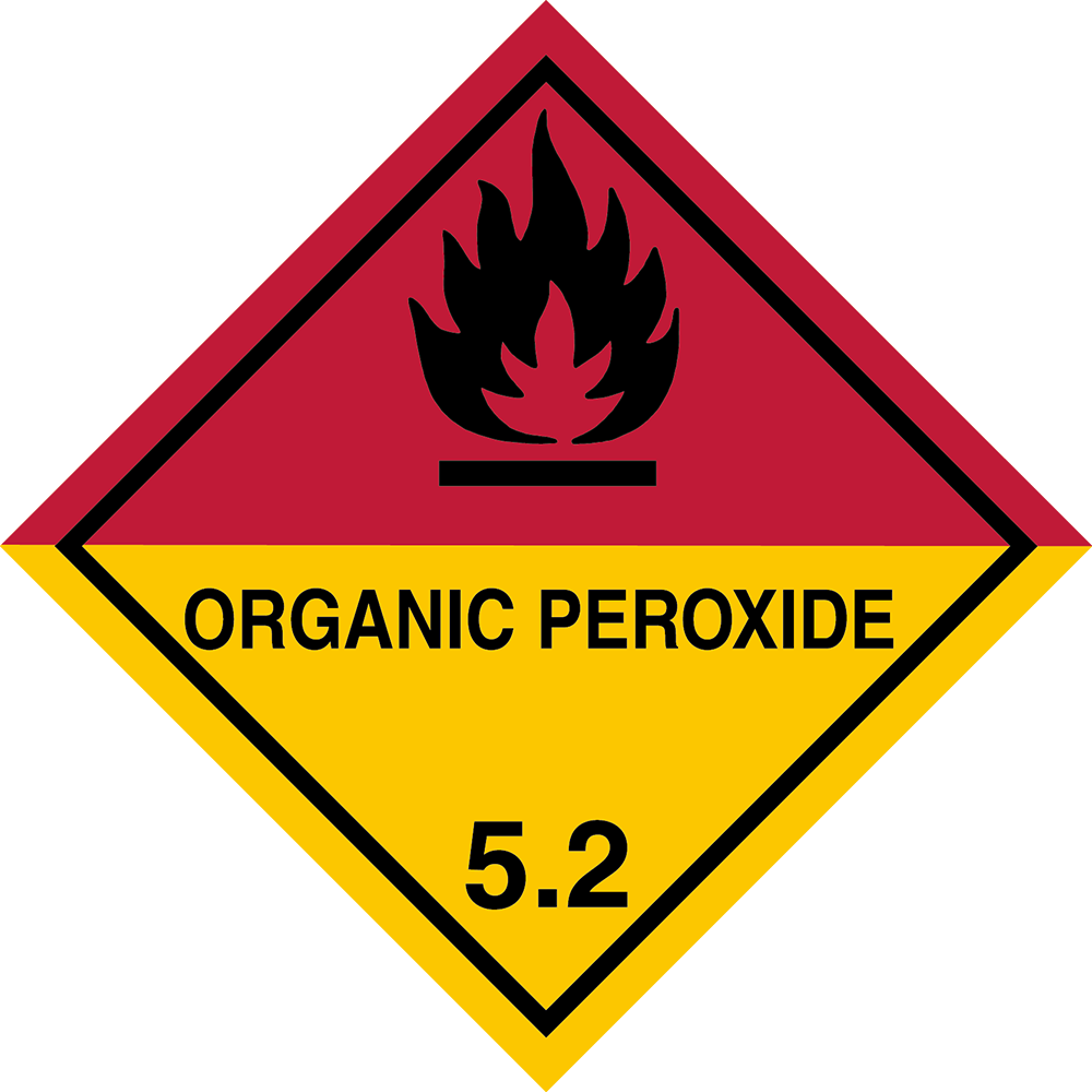 70917 Gefahrzeichen für Klasse 5.2 - Image 1