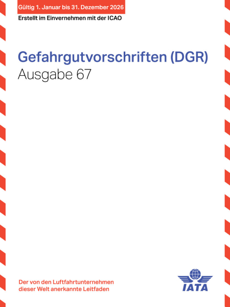 70729 IATA Dangerous Goods Regulations - Image 1