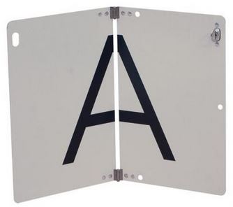 Abfalltafel, 400x300 mm