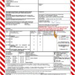 Gefahrgut See - Blanco-Formular zur Erstellung der IMO Erklärung