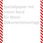 Gefahrgut Luft - Spezialpapier für Word-Dokumentenvorlage zur Erstellung der shipper's declaration
