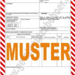 Gefahrgut Luft - Blanco-Formular zur Erstellung der shipper's declaration