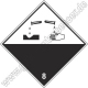 Großzettel / Placard für Klasse 8, 300x300 mm