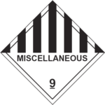 Gefahrzeichen für Klasse 9
